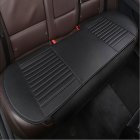 Universal Breathable PU Rear car seat cover car seat cushion black Rear seat single row