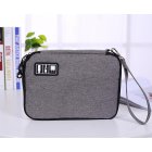 Universal Cable Organizer Bag for Travel Houseware Storage Small Electronics Accessories Cases  Small black
