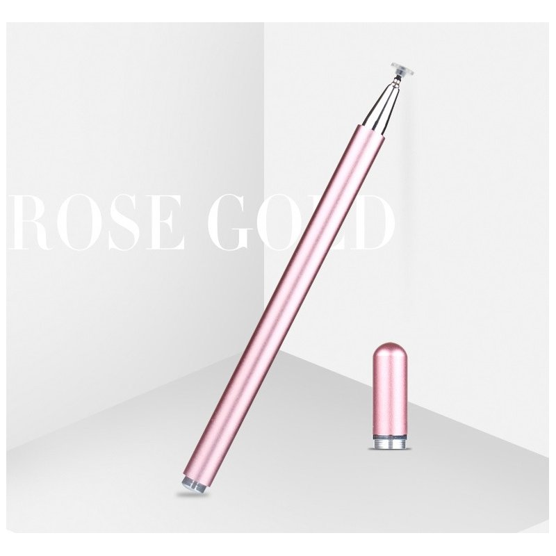 Universal Capacitive Touch Screen Writing Painting Stylus S Pen for Phone Tablet  Rose gold