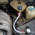 Universal Car Automobile Water Box Leak Detector 50cm Automobile Cooling System Tester Car Pressurization Meter Leak Pressure Tester Black white