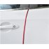 Universal Car Door Edge Guards Trim Styling Moulding Protection strip Scratch Protector For Car Vehicle Electroplating red 10 meters
