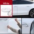 Universal Car Door Edge Scratch Protector 10M Strip Sealing Guard Trim Automobile Door Stickers White 5 meters