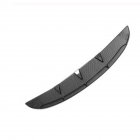 Universal Car Front Bumper Lip Spoiler Diffuser Fins Body Kit Car styling Front Bumper Diffuser Carbon black