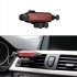 Universal Car Mobile Phone Gravity Car Air Vent Mount Bracket Outlet Clip Phone Holder   New  Red