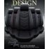 Universal Car Seat Covers 3D PU Leather Set Cushion Full Protector All Black Deluxe Edition