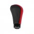 Universal Car Shift Head Modified Foreskin Manual TransmissionShift Handball Black red