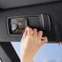 Universal Car Sunglass Holder Sun Visor Eyeglasses Case Clip Hanger Sunglasses Storage Protective Box Auto Accessories Black   pink wire