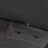Universal Car Sunglass Holder Sun Visor Eyeglasses Case Clip Hanger Sunglasses Storage Protective Box Auto Accessories Black   pink wire