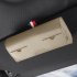 Universal Car Sunglass Holder Sun Visor Eyeglasses Case Clip Hanger Sunglasses Storage Protective Box Auto Accessories Black   pink wire