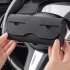 Universal Car Sunglass Holder Sun Visor Eyeglasses Case Clip Hanger Sunglasses Storage Protective Box Auto Accessories beige