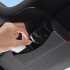 Universal Car Sunglass Holder Sun Visor Eyeglasses Case Clip Hanger Sunglasses Storage Protective Box Auto Accessories beige
