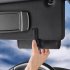 Universal Car Sunglass Holder Sun Visor Eyeglasses Case Clip Hanger Sunglasses Storage Protective Box Auto Accessories beige