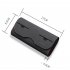 Universal Car Sunglass Holder Sun Visor Eyeglasses Case Clip Hanger Sunglasses Storage Protective Box Auto Accessories beige