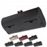Universal Car Sunglass Holder Sun Visor Eyeglasses Case Clip Hanger Sunglasses Storage Protective Box Auto Accessories beige