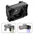 Universal Cell Phone Photography Adapter Quick Mount Smartphone Adapter Holder Clip Bracket For Telescope black