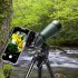 Universal Cell Phone Photography Adapter Quick Mount Smartphone Adapter Holder Clip Bracket For Telescope black