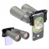 Universal Cell Phone Photography Adapter Quick Mount Smartphone Adapter Holder Clip Bracket For Telescope black