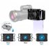 Universal Cell Phone Photography Adapter Quick Mount Smartphone Adapter Holder Clip Bracket For Telescope black