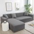Universal Cloth Sofa Covers for Living Room Elastic Spandex Slipcovers gray Double  145 185cm applicable 