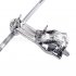 Universal Cymbal Boom Arm Holder for Drum Musical Replacement Instrument Parts Silver