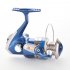 Universal Design Fishing Reel Plastic Line Cup Fishing Wheel Reel NL1000 blue