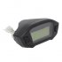 Universal Digital Motorcycle Odometer with 7 backlight colors displays speed in km h or mph and is easy to read in any light