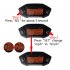 Universal Digital Motorcycle Odometer with 7 backlight colors displays speed in km h or mph and is easy to read in any light