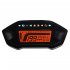 Universal Digital Motorcycle Odometer with 7 backlight colors displays speed in km h or mph and is easy to read in any light