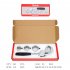 Universal Double Headed Bathroom Wrench With 3 Slotted Accessories 80mm Open end Multi functional Adjustable Wrench Hand Tool For Troubleshooting Faucets sink b