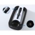 Universal Electric Razor Bracket Drain Bracket Including Cleaning Brush Electric Shaver Holder Parts Black and White