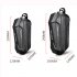Universal Electric Scooter EVA Hard Shell Bags Waterproof Reflective Electric Scooter Storage Bag black 3L