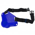 Universal Fishing Belt Belly Protector Oxford Cloth Sea Fishing Rotating Waist Rod  Holder Adjustable Fishing Equipment Blue