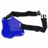 Universal Fishing Belt Belly Protector Oxford Cloth Sea Fishing Rotating Waist Rod  Holder Adjustable Fishing Equipment Blue