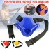 Universal Fishing Belt Belly Protector Oxford Cloth Sea Fishing Rotating Waist Rod  Holder Adjustable Fishing Equipment Red