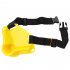 Universal Fishing Belt Belly Protector Oxford Cloth Sea Fishing Rotating Waist Rod  Holder Adjustable Fishing Equipment Yellow