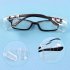 Universal Flexible Side Shields Safety Glasses Goggles Eye Protection 1 Pair