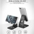 Universal Foldable Desktop Desk Stand Holder Mount for Cell Phone Tablet Pad black