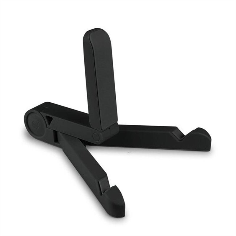 Universal Folding Lazy Bracket for iPad Mobile Phone Desktop Tablet Holder  black