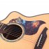 Universal Folk Acoustic Guitar Self adhesive Pick Guard Sticker for Acoustic Guitar Parts As shown