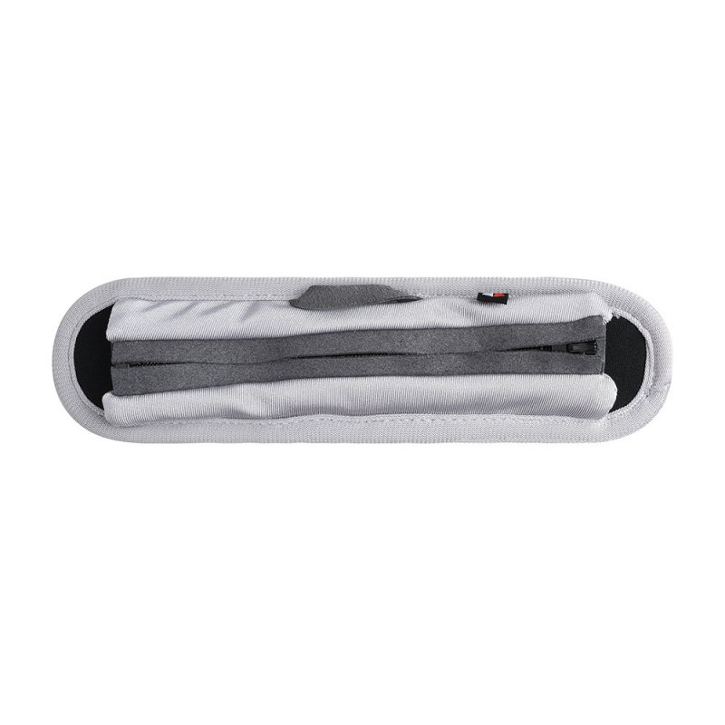 Universal Full Closure Headphone Headband Cover Zipper Protective Cushion Earphone Bridge Beam Sleeve small grey
