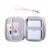 Universal Hard Shell Bag Protective Case Hard Carrying Bag Compatible For Fujifilm Instax Mini 11 EVO Link Liplay black