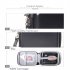 Universal Hard Shell Bag Protective Case Hard Carrying Bag Compatible For Fujifilm Instax Mini 11 EVO Link Liplay black