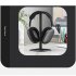 Universal Headphones Stand Holder Head mounted Gaming Headset Display Rack Hanger Non slip Storage Bracket White