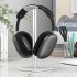 Universal Headphones Stand Holder Head mounted Gaming Headset Display Rack Hanger Non slip Storage Bracket black