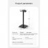 Universal Headphones Stand Holder Head mounted Gaming Headset Display Rack Hanger Non slip Storage Bracket White