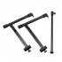 Universal Heightening Adjustable Stand for X type Electronic Piano Stand black