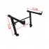 Universal Heightening Adjustable Stand for X type Electronic Piano Stand black