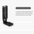 Universal L shaped Bracket Shooting Quick Release Plate Stabilizer Tripod Stand Accessories For Dslr Point Camera 3rd Generation BL 132C Black