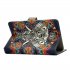 Universal Laptop Protective Cover Color Painted 8 Inches PU Case with Front Snap owl