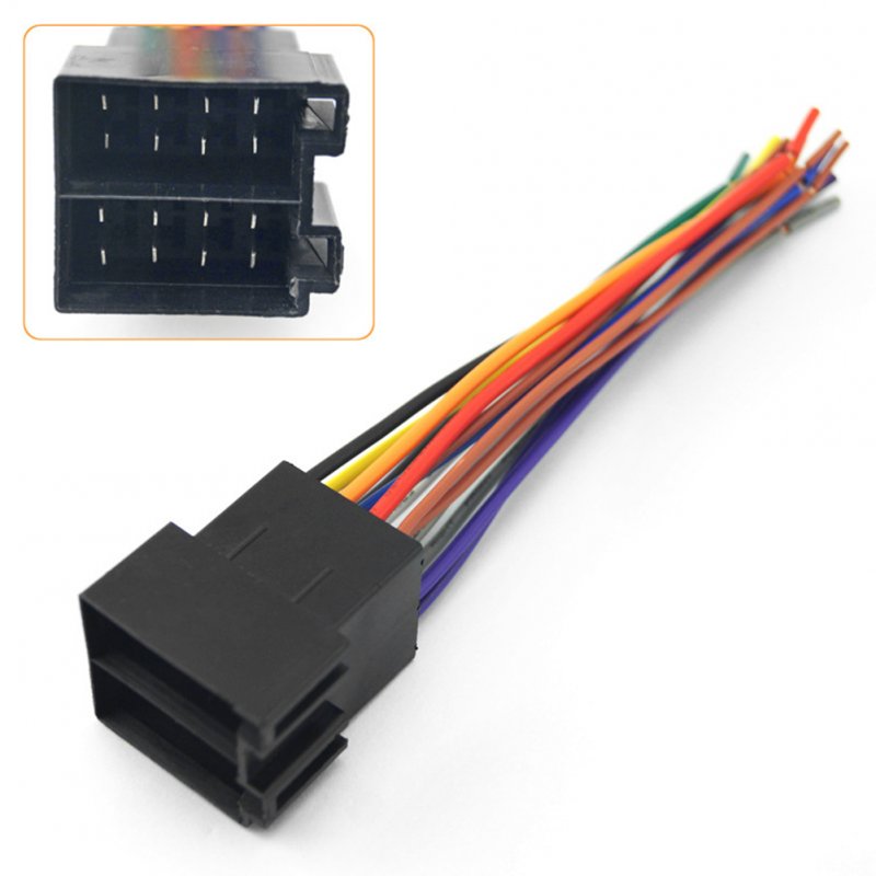 Universal Male ISO Radio Wire Wiring